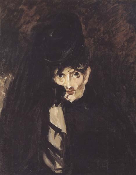 Edouard Manet Portrait de Berthe Morisot (mk40)